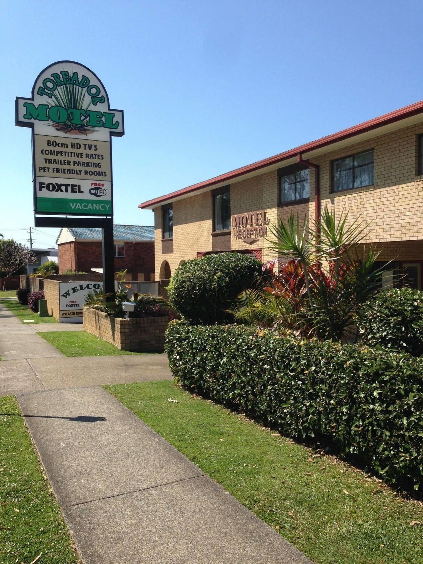 Toreador Motel Coffs Harbour Exterior foto